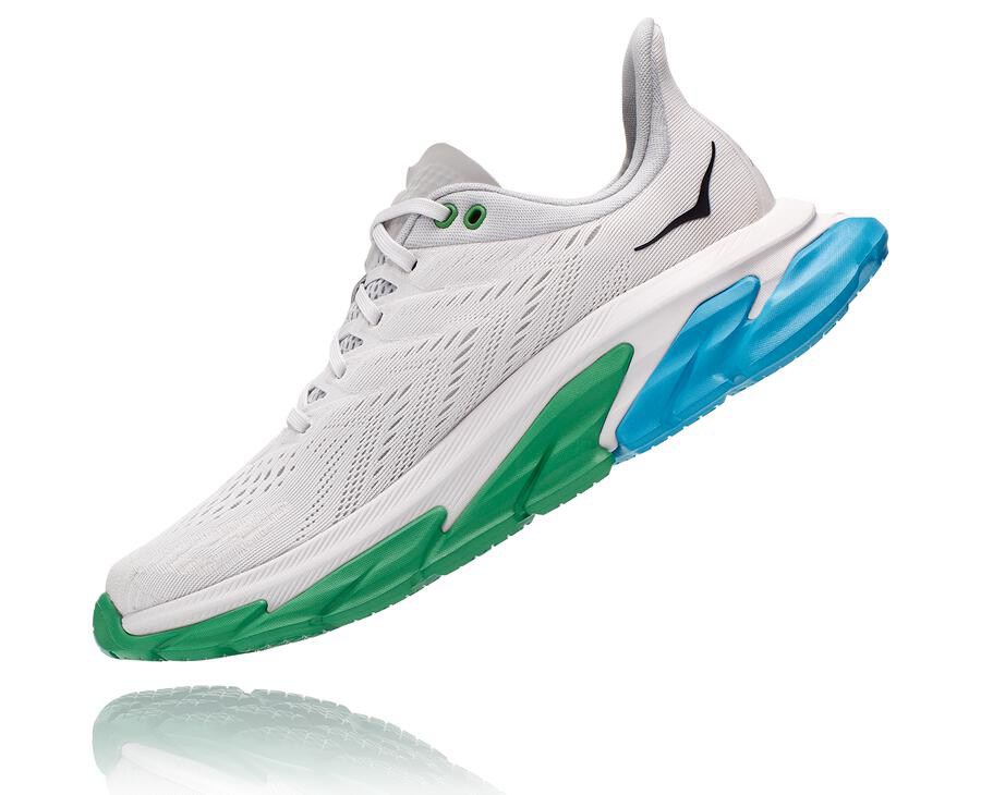 Hoka One One Clifton Edge Löparskor Herr - Vita - ZPCHN-4125